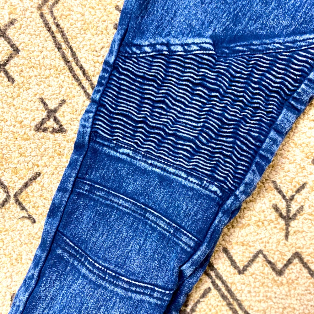 Easel Moto High Waisted Jegging